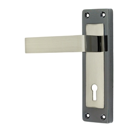 M7B10 - 2 Lever Lockset Lady Star 6
